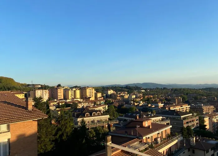 Con Terrazo Solare 公寓 佩鲁贾